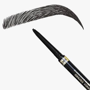 MO BEAUTY Divinely Defined Precision Brow Pencil & Brush (THIN) Black 0.1g